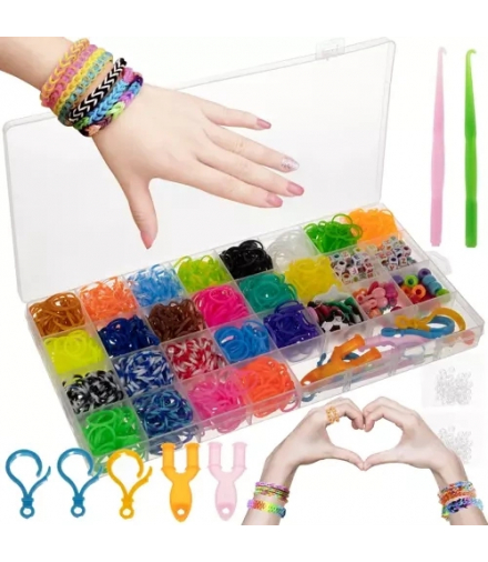 Gumki do robienia bransoletek DIY 18273 Kruzzel 16647