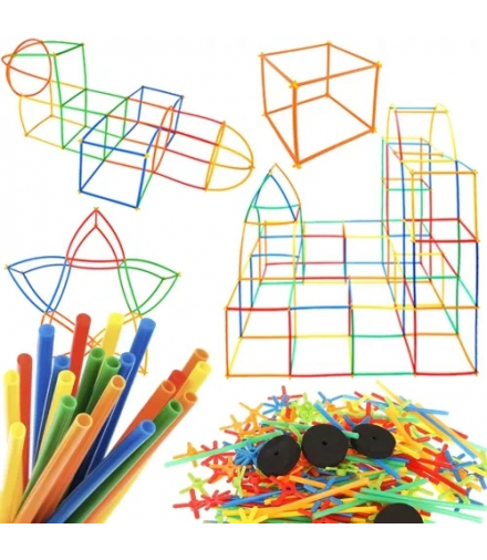 Klocki słomki zestaw 238 el. 22416 Iso Trade 16984