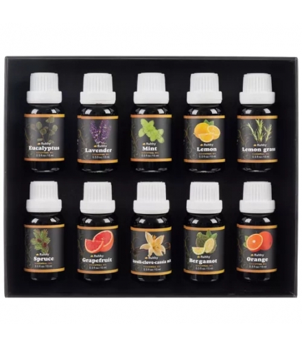 Olejek eteryczny zestaw 10szt. 15ml Ruhhy 21938 16985
