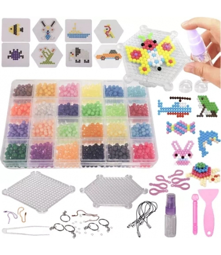 Koraliki wodne 2800szt. + akcesoria 22869 Kruzzel 17078