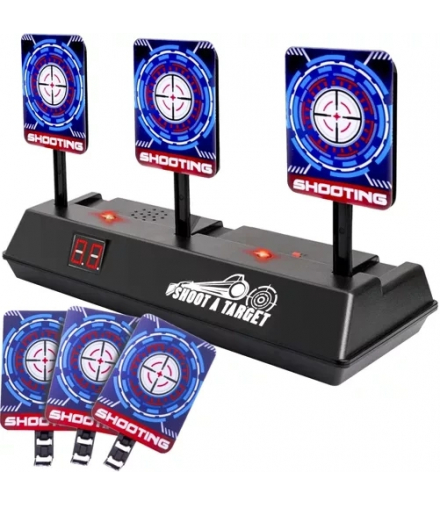 Tarcza elektroniczna strzelnica 3 cele 22474 Kruzzel 17209