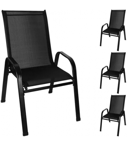 Zestaw krzeseł ogrodowych 4szt. Gardlov 23460 17424