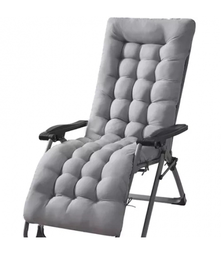 Poduszka pikowana na leżak ogrodowy szara 23490 Gardlov 17533