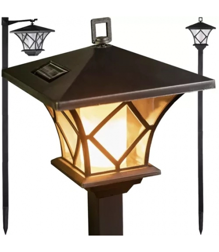 Lampa ogrodowa solarna latarnia Gardlov 23548 17556