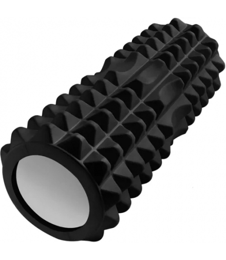 Roller joga wałek do masażu (czarny) 23570 Trizand 17572
