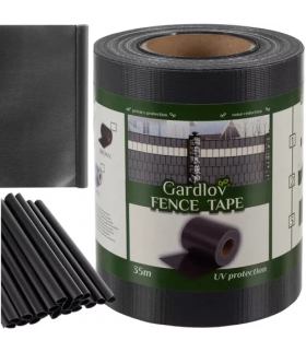 Taśma ogrodzeniowa 19cmx35m 450g/m2 antracyt 23696 Gardlov 17607