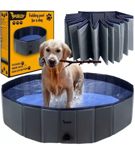 Basen/ kojec dla psa składany 120x30 Purlov 23831 17624