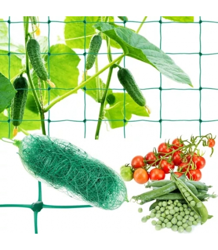 Siatka podpora do roślin 2x20m Gardlov 23980 17661