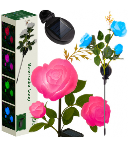 Lampa solarna róża Gardlov 25282 18168