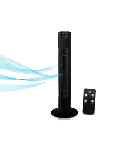 Wentylator kolumnowy 82cm 50W, LCD, sterowany pilotem LTC LXWT28