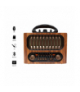 Radio przenośne RETRO MK-261BT bluetooth,USB, TF,AUX ,wbudowany akumulator,brąz LXMK261B