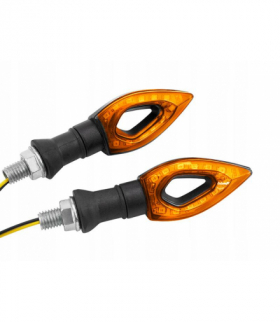 Kierunkowskazy motocyklowe LED, do skutera, quada, strzałki, komplet 2szt LXAM1476