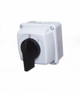 Łącznik krzywkowy ŁUK E16‑13 | 3‑biegunowy | 16 A | IP44 | Elektromet 951611