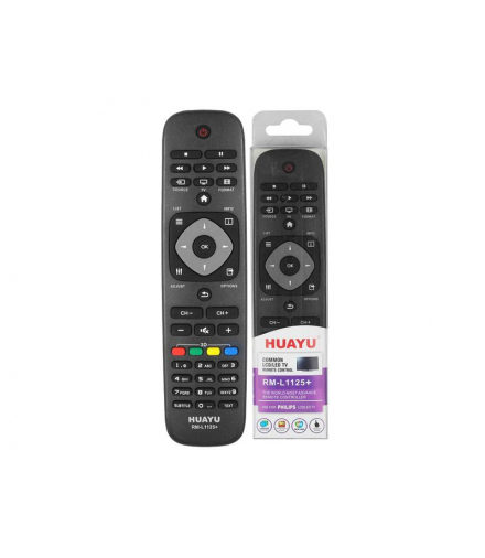 Pilot zdalnego sterowania Lamex LXH1125, do TV Philips LCD/LED, kompatybilność RC5/3D