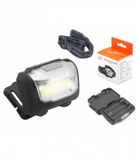 Latarka czołowa LTC LXLL86, COB 3 W, 200 lm, 3 tryby, zasilanie 3×AAA