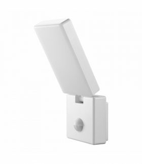 Oprawa zewnętrzna ENID LED 10 W IP65 | biała | czujnik ruchu PIR (AD‑OP‑6605WLPMR4)