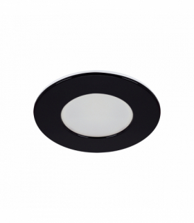 Oprawa punktowa podtynkowa EWA LED C 7 W CCT | czarna | IP54 | Strühm