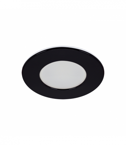 Oprawa punktowa podtynkowa EWA LED C 7 W CCT - czarna - IP54 - Strühm