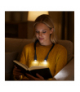 Lampka do czytania książek na szyję, nocna, latarka LED, akumulator, USB-C Izoxis 25675 18303