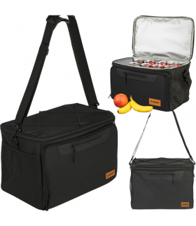 Torba termiczna turystyczna, plażowa, duża na jedzenie, piknik, izolacyjna, 30L, 46×27×30cm Trizand 25635 18268