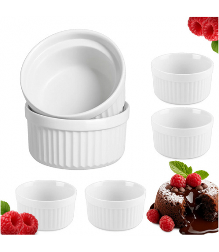 Kokilka, naczynie żaroodporne do zapiekania 6szt. Ruhhy 25705 18259