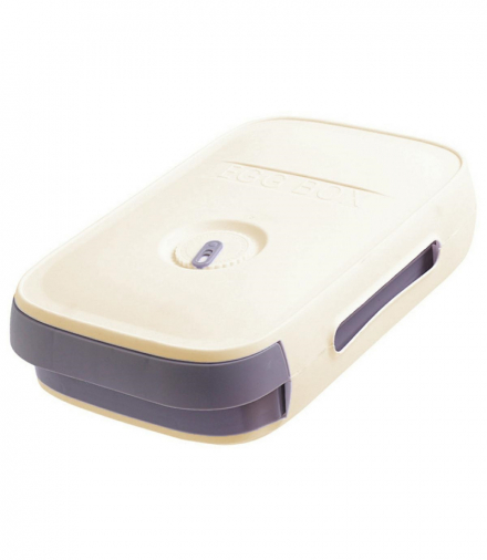 Pojemnik na jajka, do przechowywania jajek 18-20 jaj, beżowy ATL AG827A