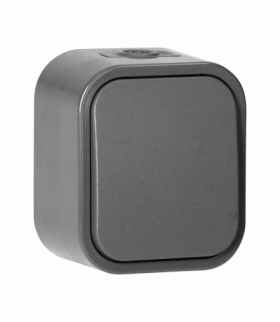 Łącznik natynkowy jednobiegunowy Orno OR‑OE‑7800/G, 10 A, 250 V, IP54, B2, szary