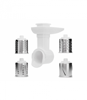 Szatkownica Zelmotor 489.0700 | 4 tarki nierdzewne (plastry, wiórki grube/drobne, przecieranie) | Polska marka SMAPP LX489.0700