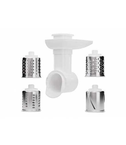 Szatkownica Zelmotor 489.0700 | 4 tarki nierdzewne (plastry, wiórki grube/drobne, przecieranie) | Polska marka SMAPP LX489.0700