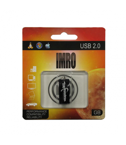Imro pendrive 8GB USB 2.0 Edge czarny TFO KOM000560
