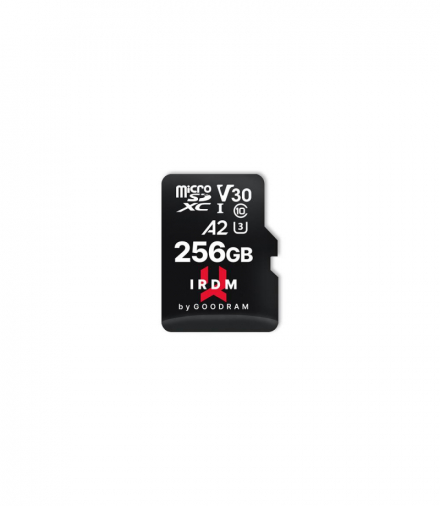 GoodRam karta pamięci IRDM 128GB microSD UHS-I U3 A2 V30 z adapterem TFO AKKSGKARGOO00006
