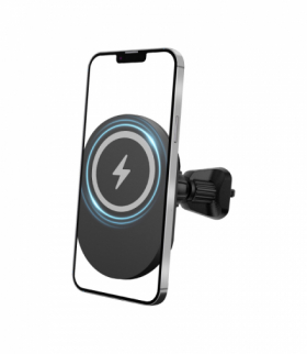 Uchwyt samochodowy magnetyczny MS na kratkę US-K-MS z ładowaniem indukcyjnym Forever TFO GSM173280