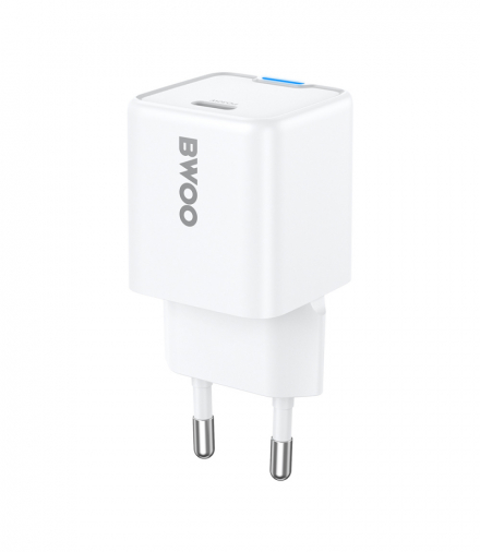 BWOO ładowarka sieciowa PD GaN USB-C 30W biała TFO GSM188843