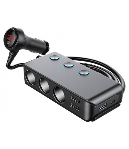 Rozdzielacz gniazda zapalniczki 12-24V USB LTC LXM275