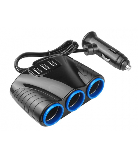 Rozdzielacz Gniazda Zapalniczki 12-24V USB 3,1A LTC LXM273