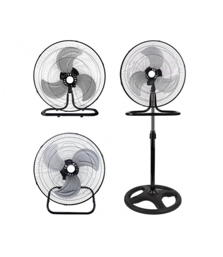 Wentylator wiatrak stojący LTC 3w1 18 czarny WT04 LTC LXWT04C