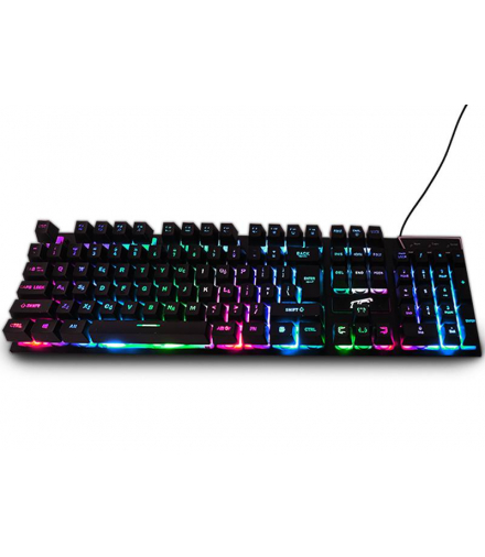 Klawiatura RGB komputerowa gamingowa LTC LXKM208