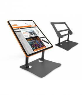Podstawka pod laptopa, tablet, HQ, metal, składana LAMEX LXJXL386