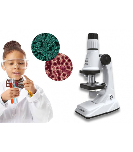 Maxlife mikroskop MXMS-100 biały LAMEX LXOEM0200589