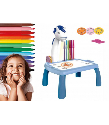 Maxlife projektor ze stołem do rysowania MXDP-200 niebieski LAMEX LXOEM0200585