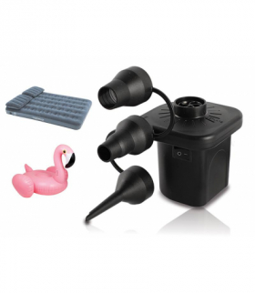 POMPKA ELEKTRYCZNA DO Balonów, Piłek, Materacy 12V 230V +KOŃCÓWKI LTC LXLTCB019