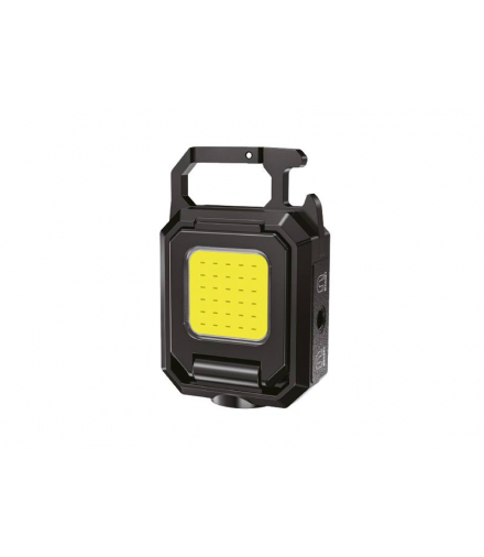 Latarka berlok LED LTC 10W 1000lm 2xCOB IPX4 aku.500mAh LAMEX LXLL59