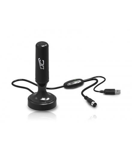 ANTENA AKTYWNA POKOJOWA DVBT2 TV FHD 4K MUX-8 LTE WZMACNIACZ LTC VR012