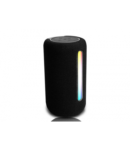 Głośnik Bluetooth S619 10W z podświetleniem RGB ,akumulator 1200 mAh,czarny LAMEX LX40353