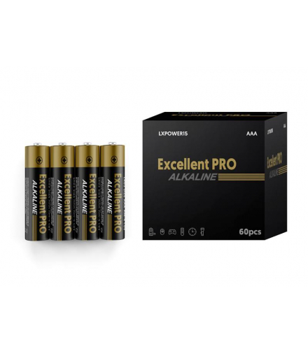 BATERIA ALKALICZNA EXCELLENT POWER LR03/AAA 1,5V op. 60szt LAMEX LXPOWER15/60