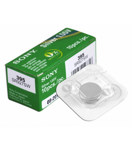 Bateria srebrowa 1.55V, 55mAh, Sony Murata SR 927SW SONY LXB284