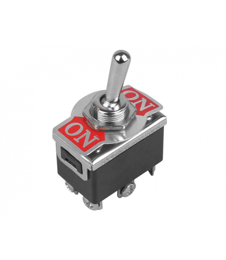 Przełącznik T-22BS/1 ON-ON 6n 2p KN3(B)-123, bistabilny. LAMEX LX3062