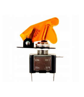 Przełącznik Top Gun 12V, max 20A, pomarańczowy 58097 LAMEX LX58097