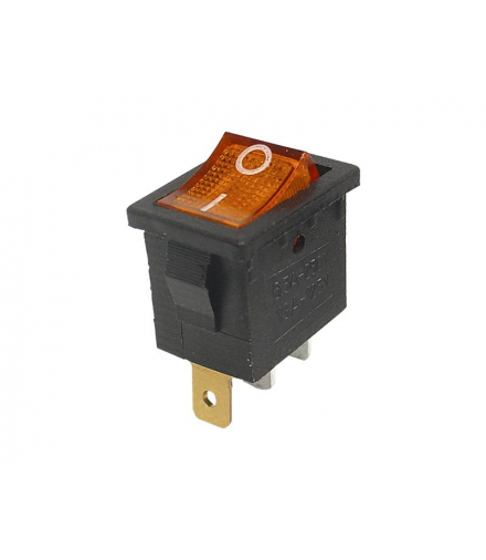 Przełącznik IRS-701AC 220V podświetlany pomarańczowy LAMEX LX3084P