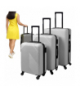 Zestaw walizek 3w1, zestaw walizek podróżnych, duża, średnia, mała, na kółkach, walizki na bagaż - szare Trizand 26662 18312
